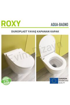 Roxy Yavaş Kapanan Klozet Kapağı