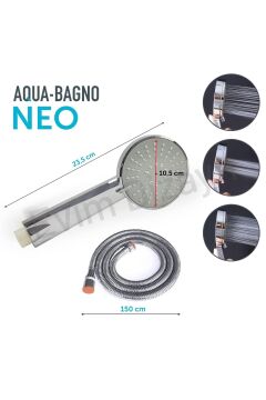 Neo El Duşu - Duş Spirali Hortumu Set 2 Parça