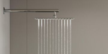 Aqua Bagno Mega Kare  Tepe duşu , Paslanmaz Krom ,30x30 cm.
