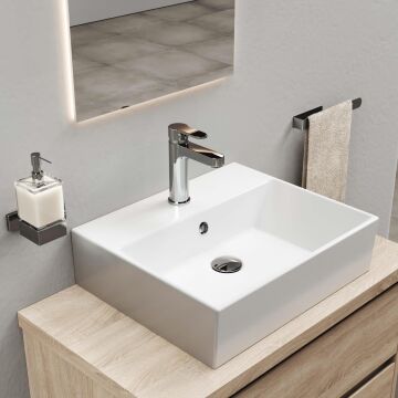 Adell Lento Lavabo Bataryası - Medium - Parlak Krom