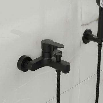 Adell Lento  Banyo  Bataryası-Mat Siyah