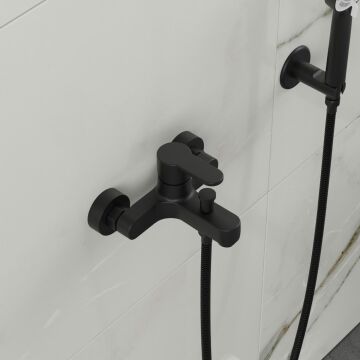 Adell Lento  Banyo  Bataryası-Mat Siyah