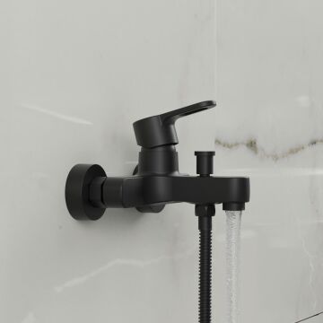 Adell Lento  Banyo  Bataryası-Mat Siyah