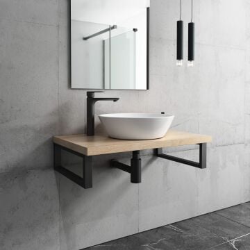 ISVEA SistemaY Soft Tezgah Üzeri Çanak  Lavabo 45 cm.Beyaz