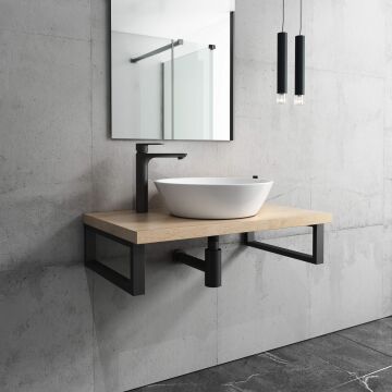 ISVEA SistemaY Soft Tezgah Üzeri Çanak  Lavabo 45 cm.Beyaz