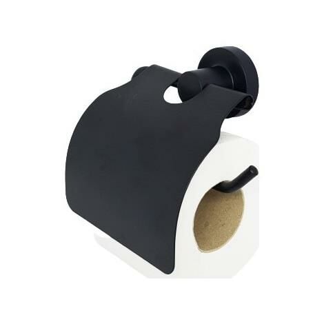 Aqua Bagno Zero Tuvalet Kağıtlığı - Mat siyah