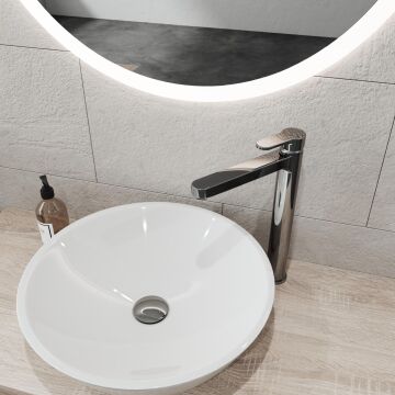Adell Lento Uzun Lavabo Bataryası -Krom