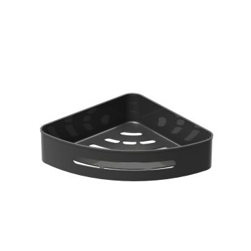 Aqua Bagno Smart Köşe  Süngerlik 20x20  cm. ,Mat Siyah
