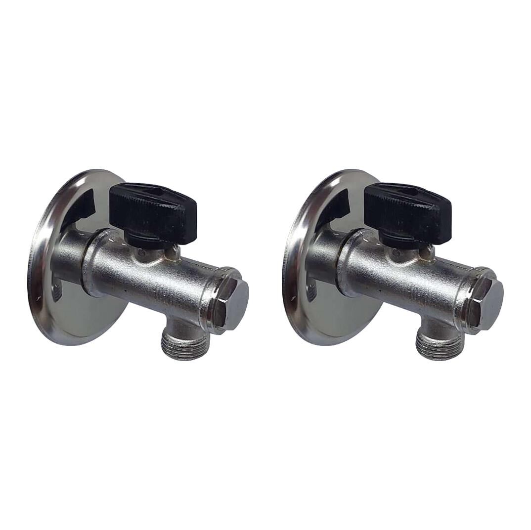 Aqua Bagno Basic  Filitreli ara musluk 1/2-3/8-2 li set
