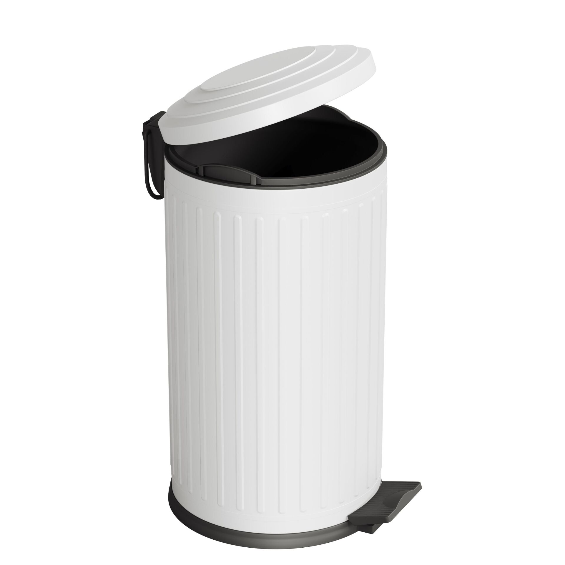 Aqua Bagno Midas  Çöp Kovası -Pedallı 16 lt. , Beyaz