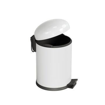 Aqua Bagno Smile  Çöp Kovası -Pedallı 5 lt. , Beyaz