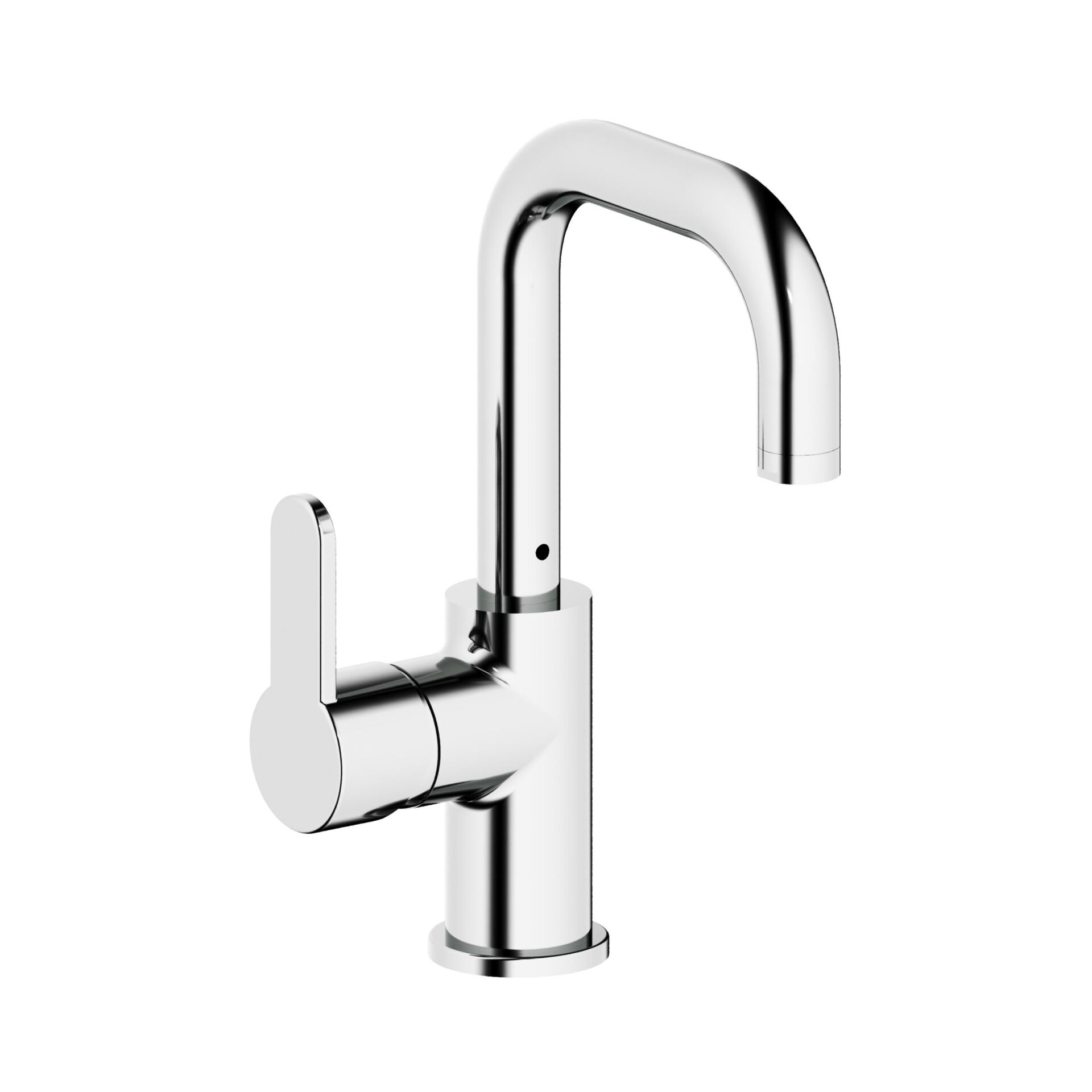 Adell Lento Kuğu Lavabo Bataryası - Parlak Krom 3/8