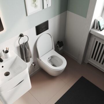 Aqua Bagno Moon Yavaş Kapanan Klozet Kapağı - Duroplast