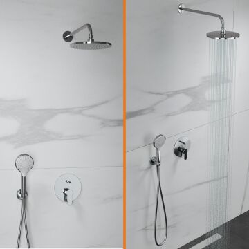 Adell Lento Optimal Ankastre Set -Krom - 2 Yollu Çıkış