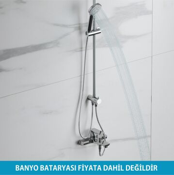 Adell Lido Rain Duş Sistemi -Krom